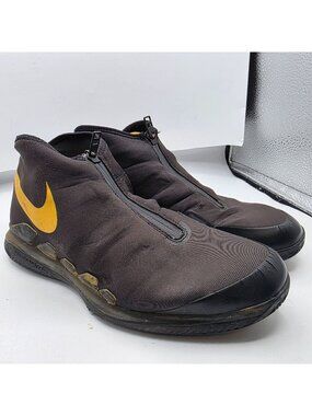 Nike Air Zoom Vapor X Glove University Gold Mens Size 7.5 Black Yellow Shoes